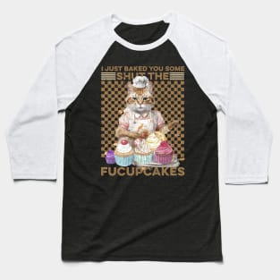 Fucupcakes - Retro Vintage Baseball T-Shirt